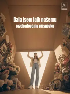 Dala jsem lajk našemu rozchodovému příspěvku