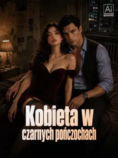 Kobieta w czarnych pończochach