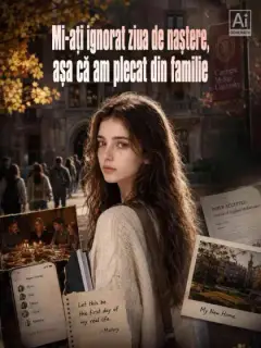 Mi-ați ignorat ziua de naștere, așa că am plecat din familie