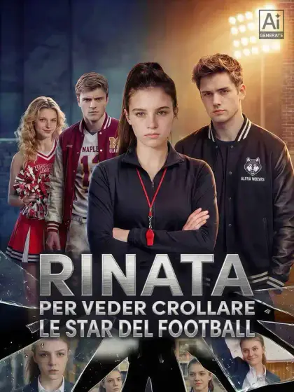 Rinata per veder crollare le star del football