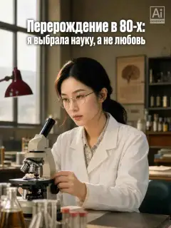 Перерождение в 80-х: я выбрала науку, а не любовь